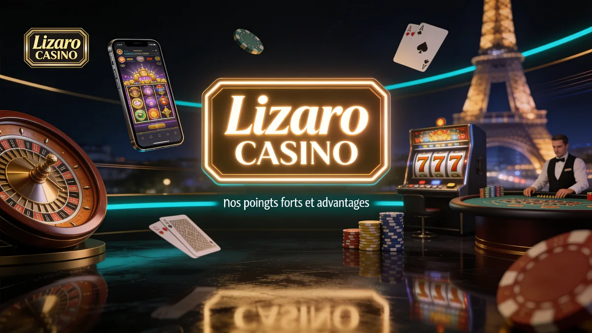 Lizaro Casino : nos points forts et avantages — lizaro casino en France